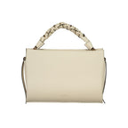 White Leather Boheme Bag