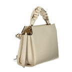 White Leather Boheme Bag