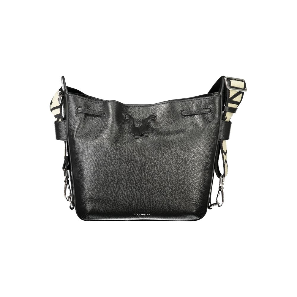 Nero Italian Leather Gretel Ribbon Bag