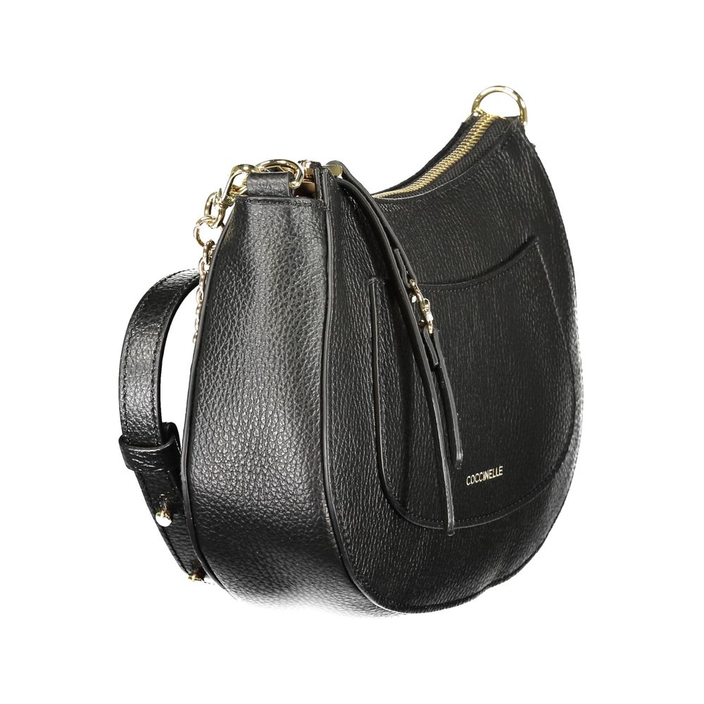 Black Leather C‑Easy Bag