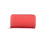 Metallic Soft Leather Zip Wallet