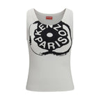 Boke Flower 2.0 Ribbed Cotton‑Elastane Tank