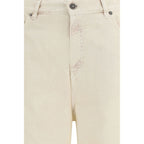 Relaxed Wide-Leg Cotton Denim Jeans