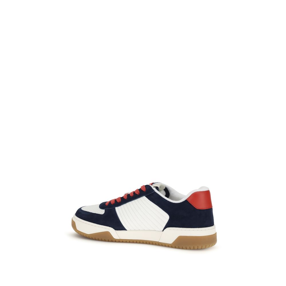 Sparry Calf Leather Athletic Sneakers
