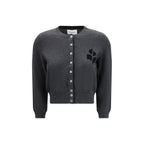 Cotton Wool Blend Cropped Lona Cardigan