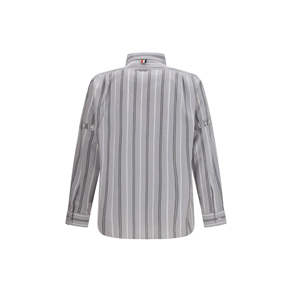Madras Striped Armband Shirt
