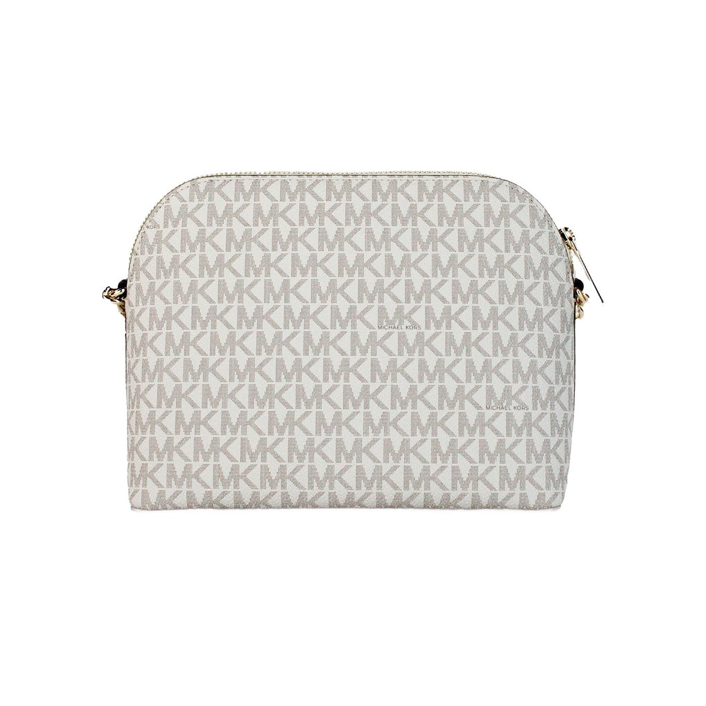 Satin‑Finish Canvas Jet Set Travel Crossbody Bag