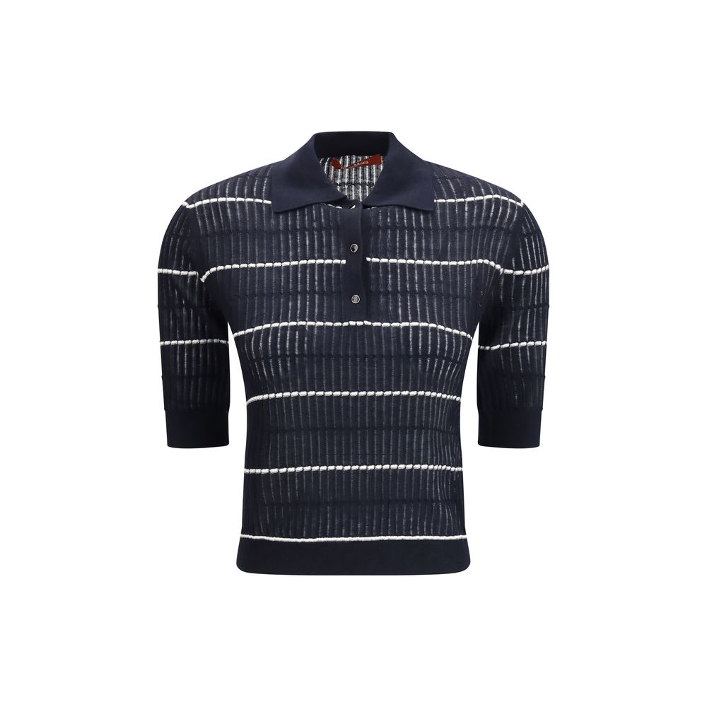 Silk & Wool Polo Gallo