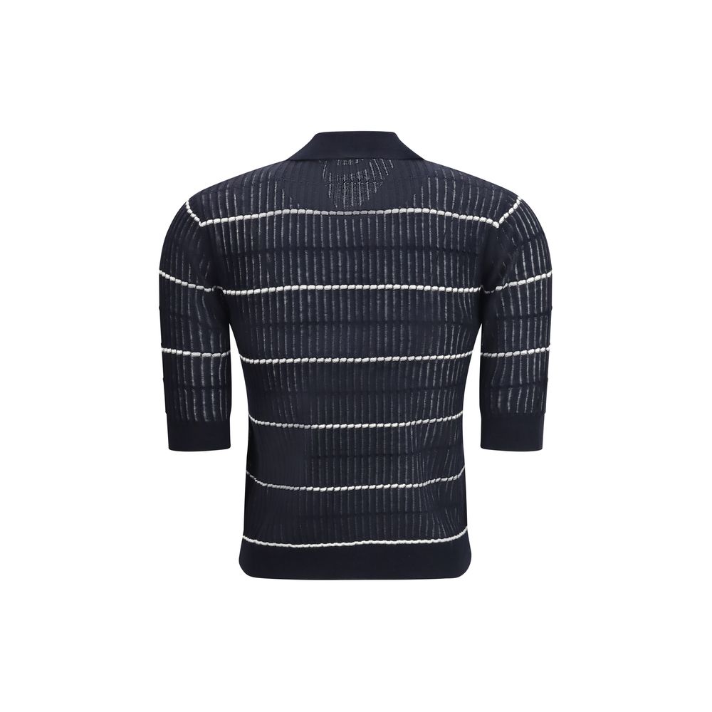 Silk & Wool Polo Gallo