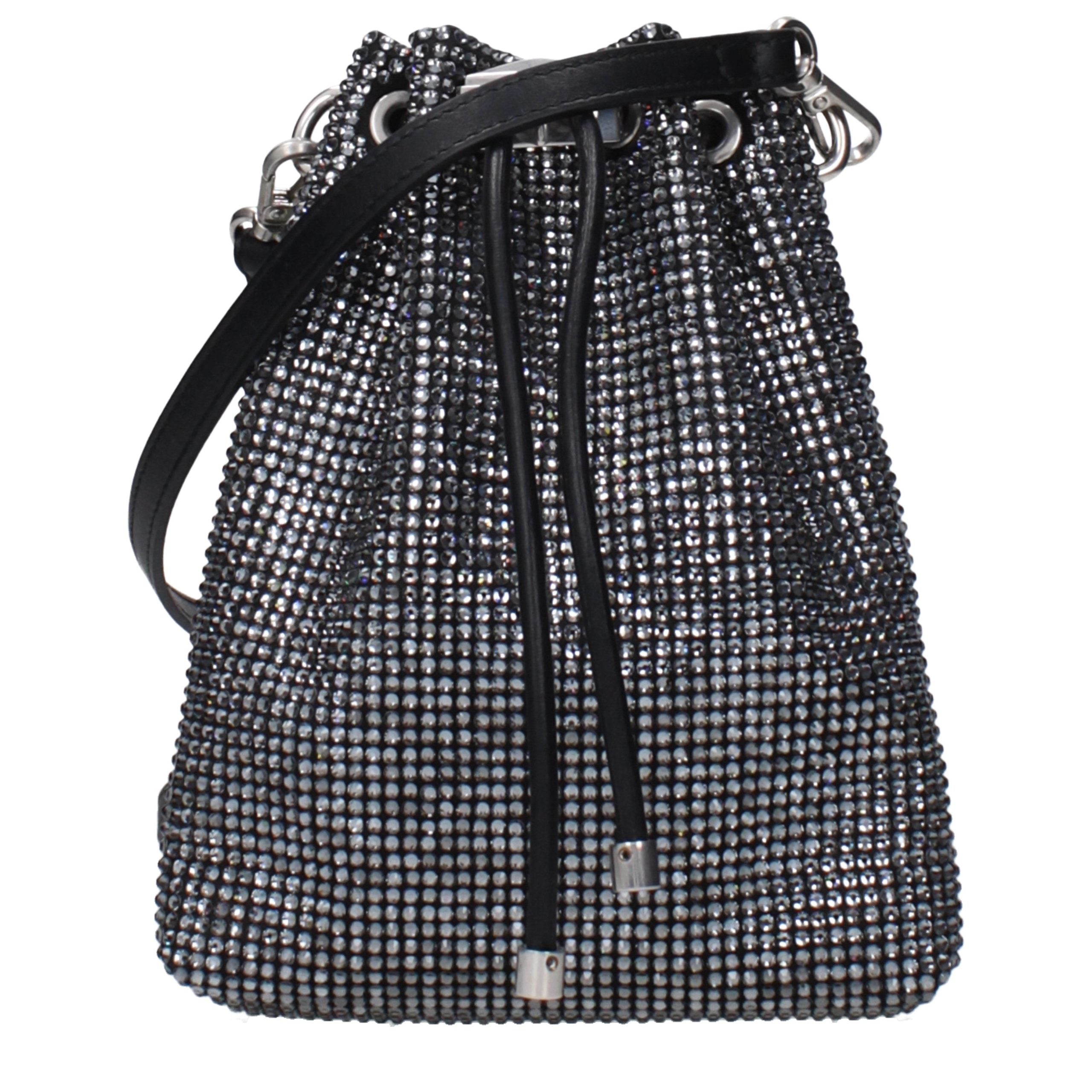 Bon Bon Satin Bucket Bag