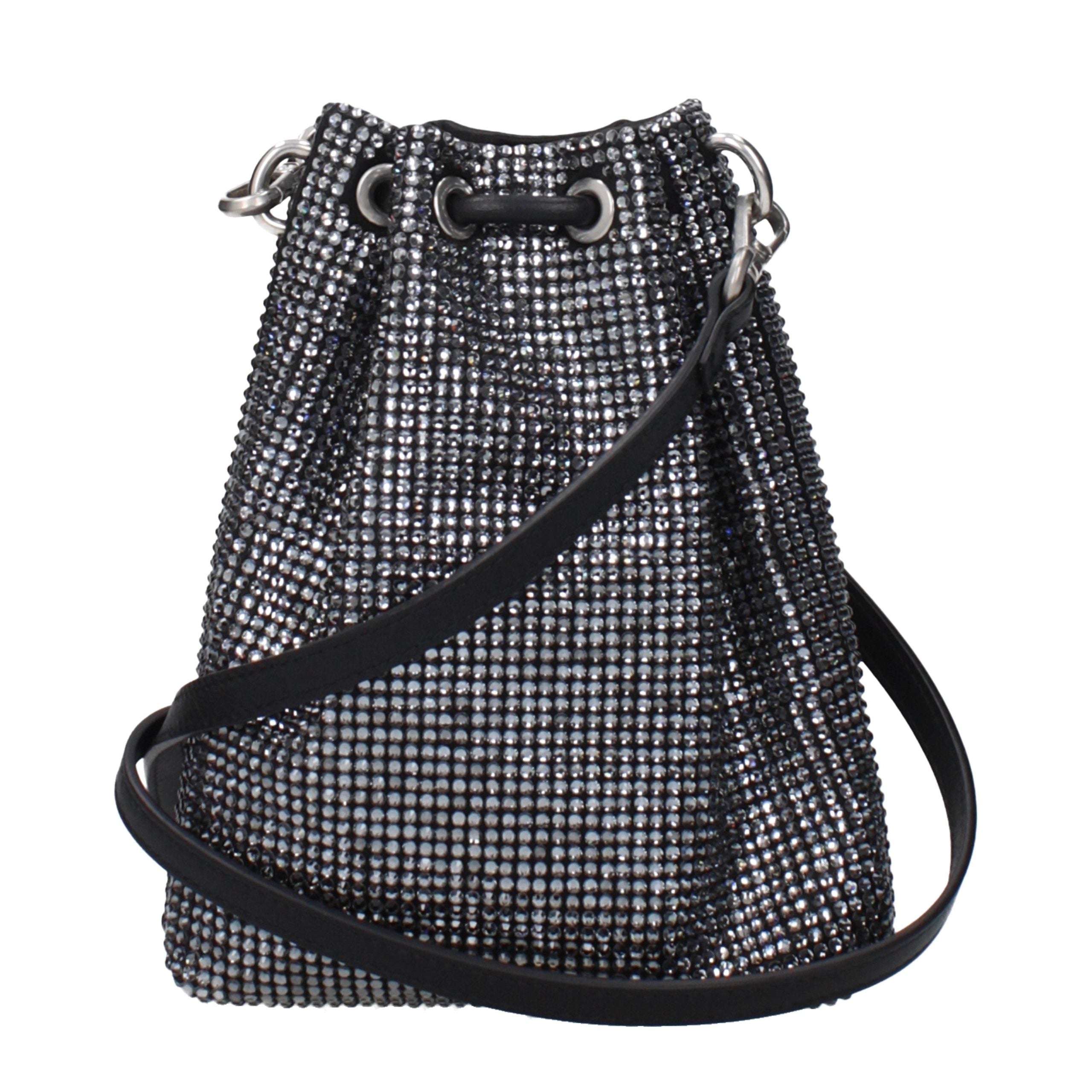 Bon Bon Satin Bucket Bag