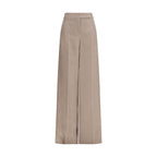 Silk Rasoio Wide-Leg Pants
