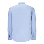 Azzurro Cotton Regular Fit Shirt