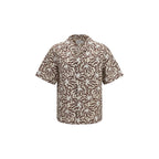 Oversized Cotton Bowling Shirt