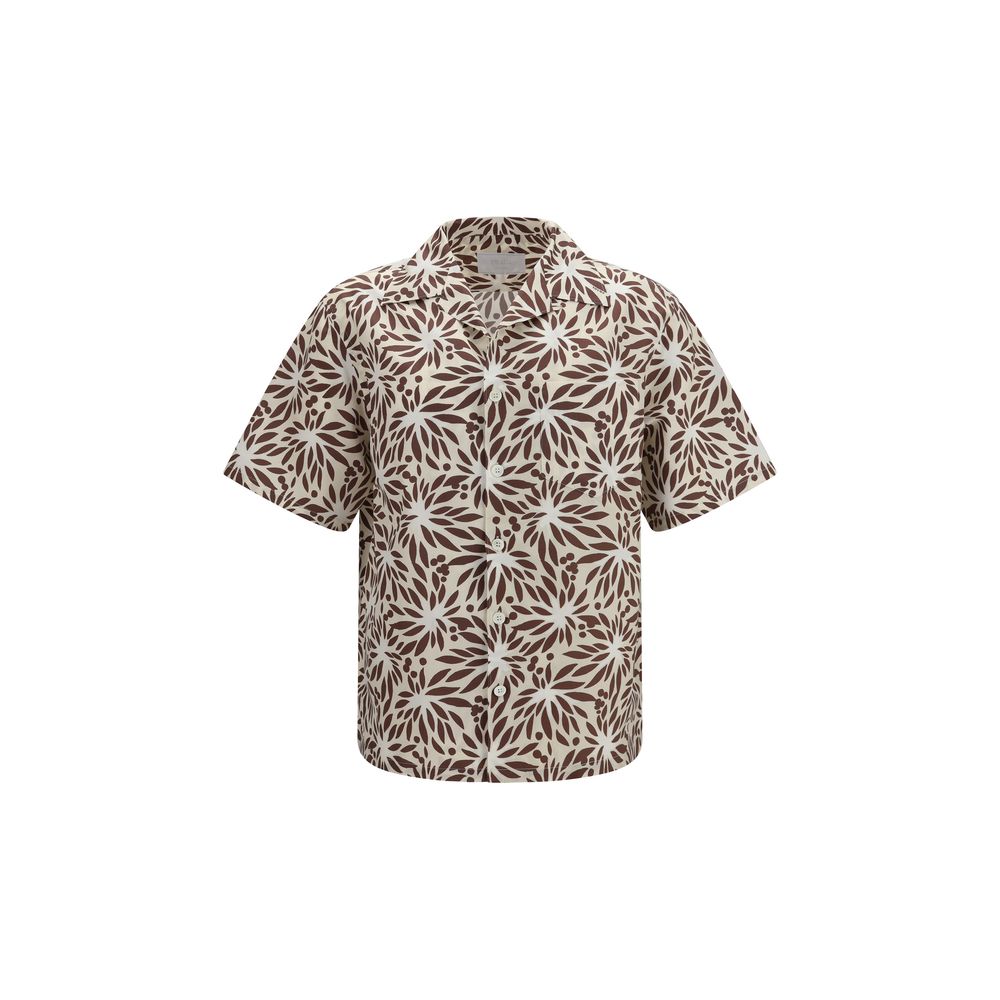 Oversized Cotton Bowling Shirt