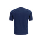 Cotton Crew Neck Knit T-Shirt