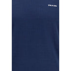 Cotton Crew Neck Knit T-Shirt