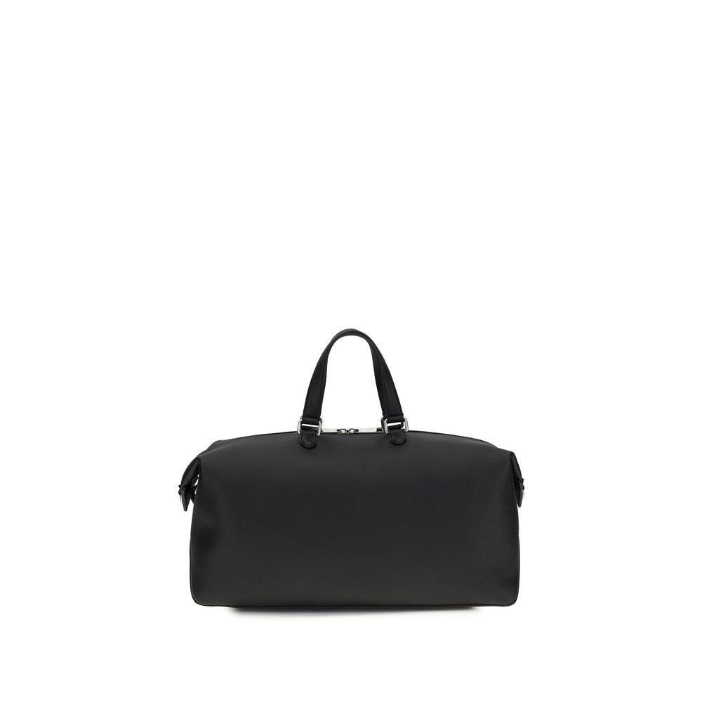 Garnet Calfskin Lui Travel Duffle