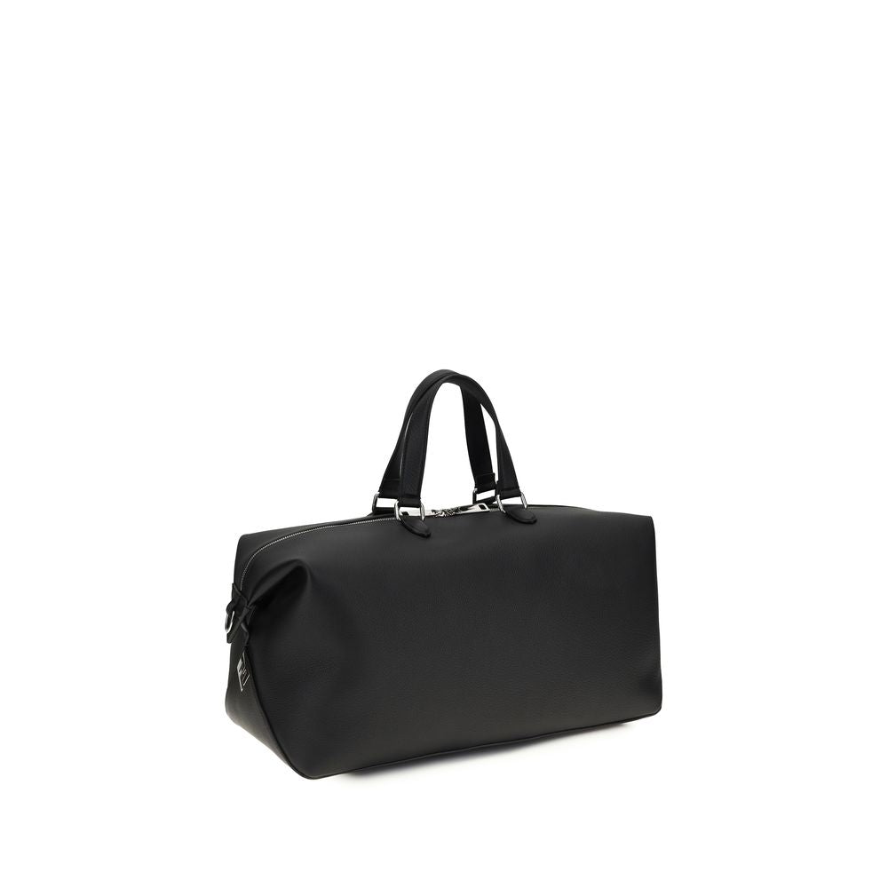 Garnet Calfskin Lui Travel Duffle