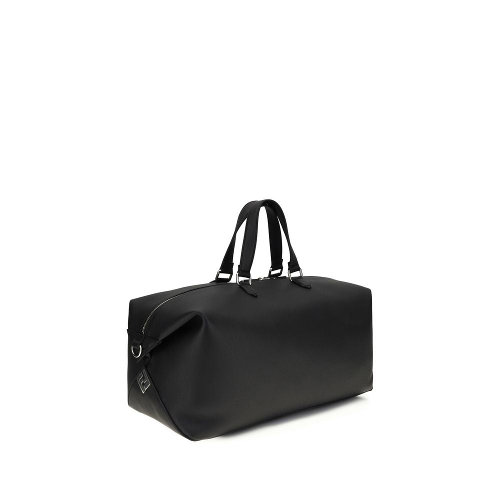 Garnet Calfskin Lui Travel Duffle