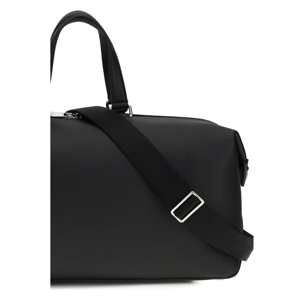Garnet Calfskin Lui Travel Duffle