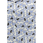 Multicolor Floral Cotton‑Silk Shirt