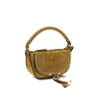 Mini Marcie Suede Calfskin Shoulder Bag