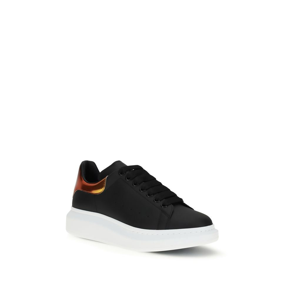 Oversized Leather Platform Sneakers