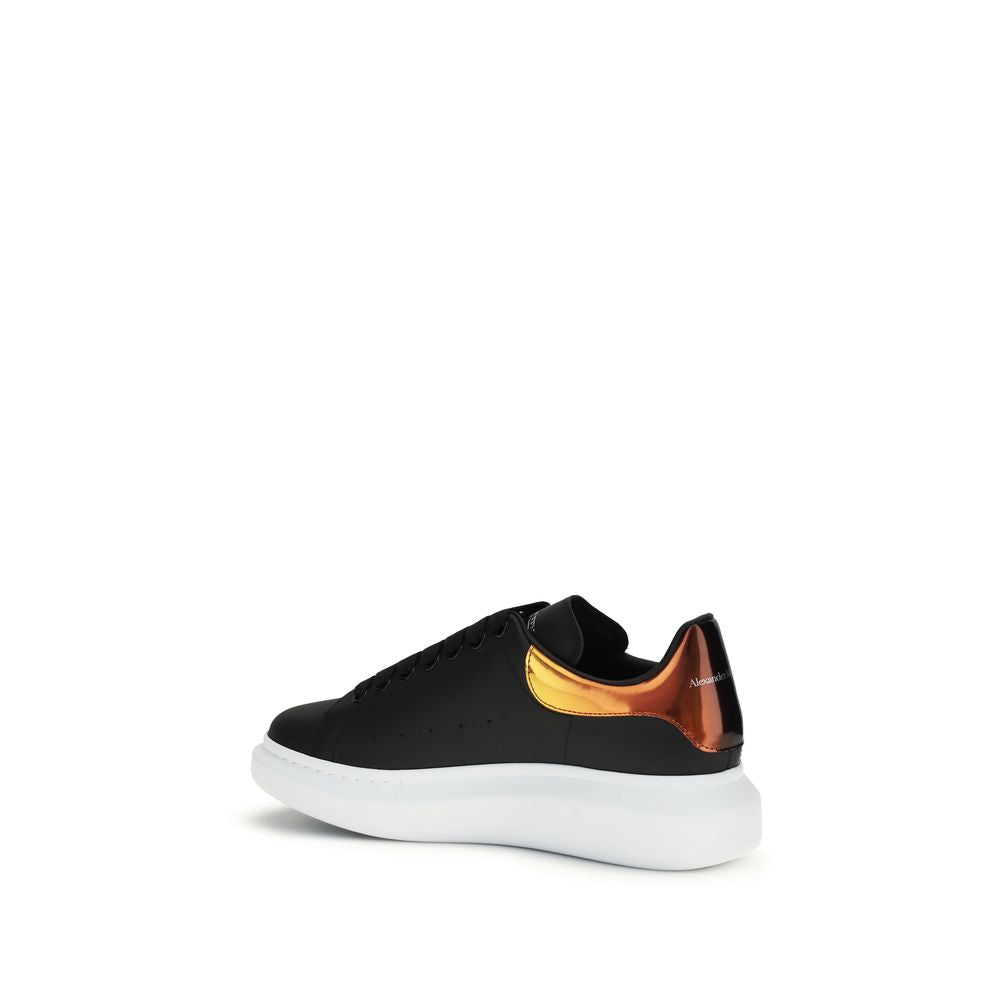 Oversized Leather Platform Sneakers