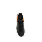 Oversized Leather Platform Sneakers