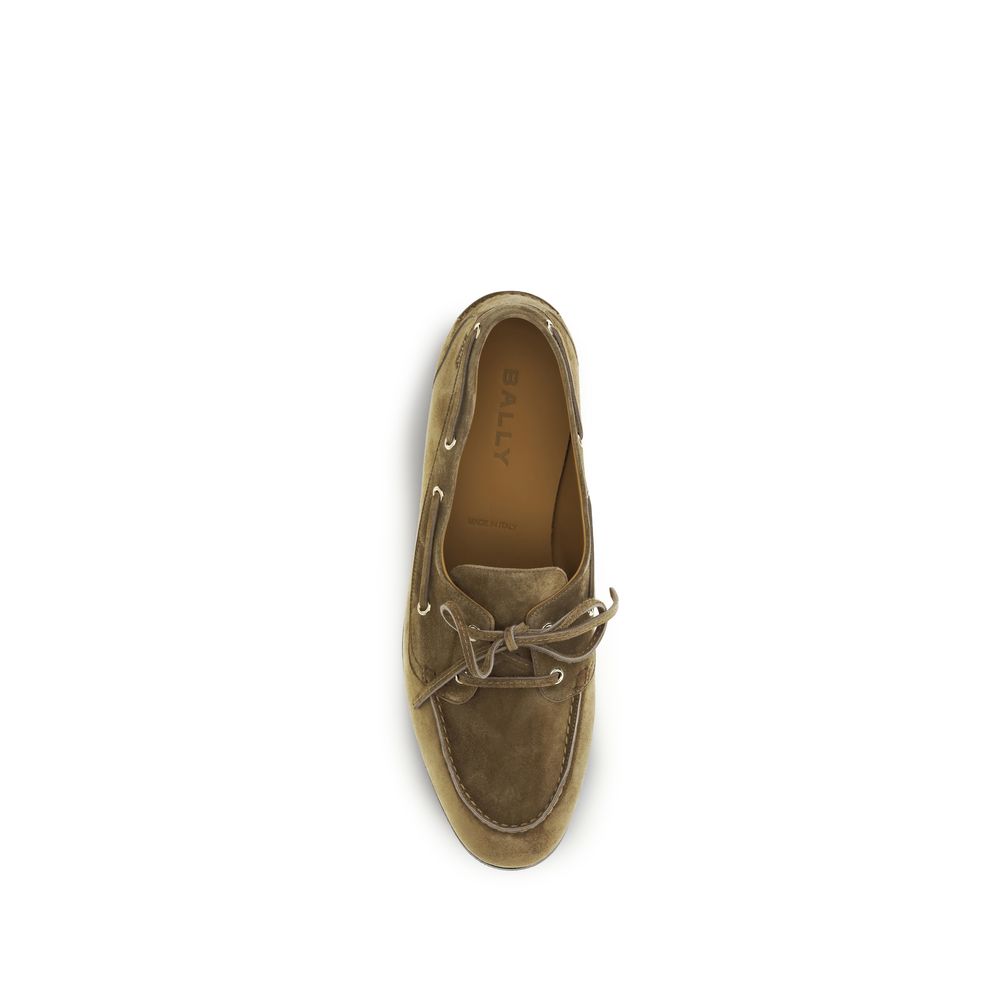 Plume Buffalo Leather Loafers
