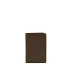 Grained Calf Leather Bifold Card Holder