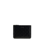 Polka-Dot Calfskin Pouch