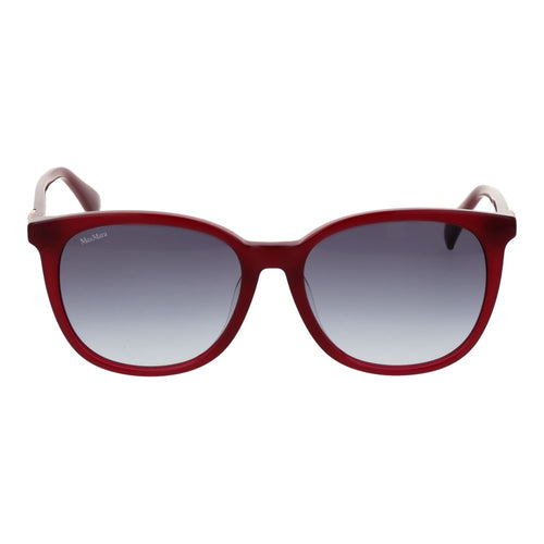 Burgundy Acetate Panto Sunglasses