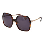 Brown Acetate Square Sunglasses
