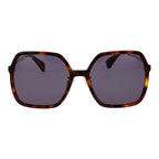 Brown Acetate Square Sunglasses