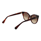 Brown Acetate Cat Eye Sunglasses