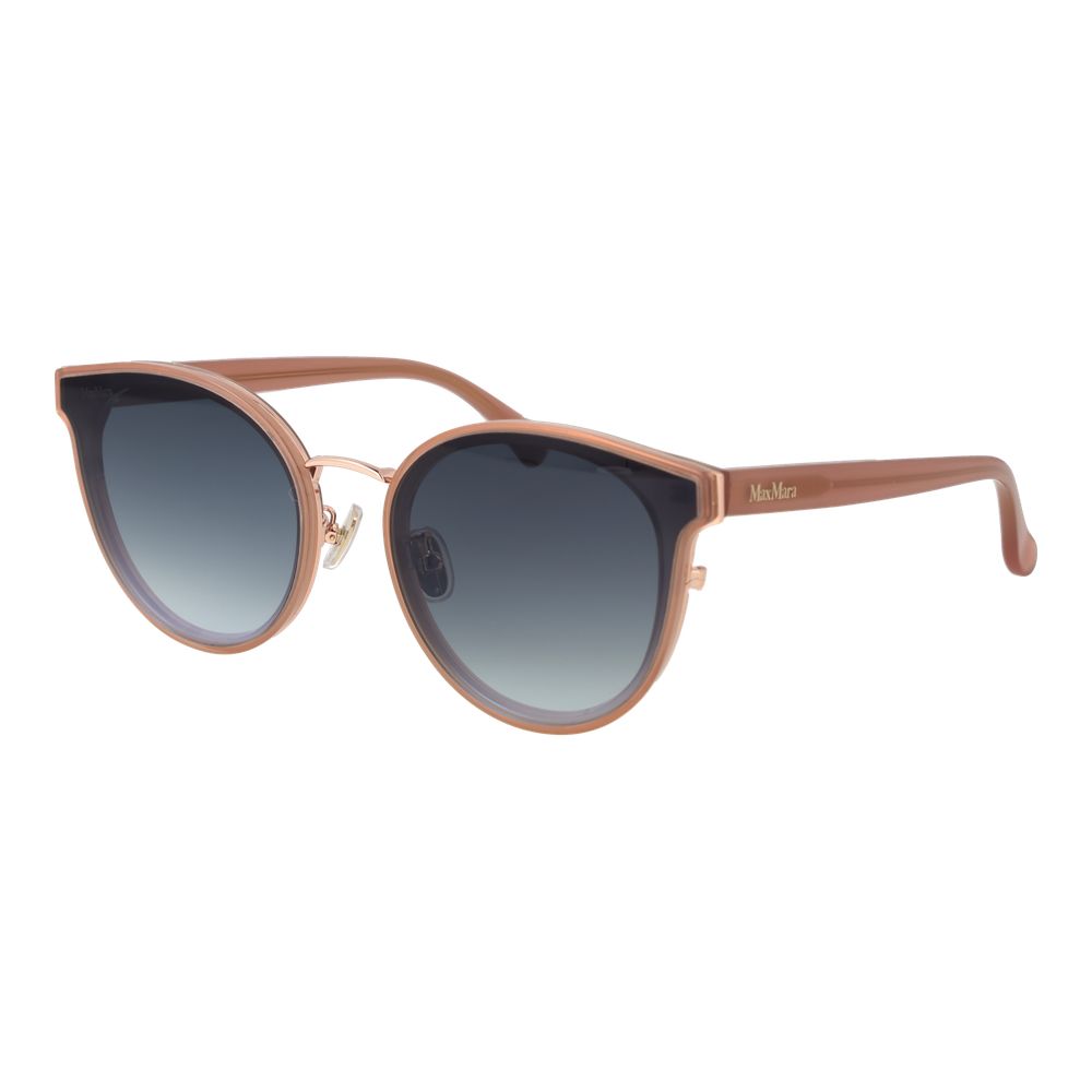 Beige Acetate Cat Eye Sunglasses
