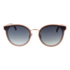 Beige Acetate Cat Eye Sunglasses