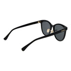 Black Acetate Panto Sunglasses