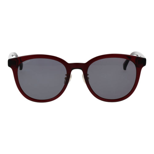 Burgundy Acetate Panto Sunglasses