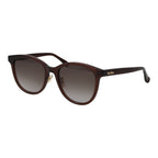 Brown Acetate Butterfly Sunglasses