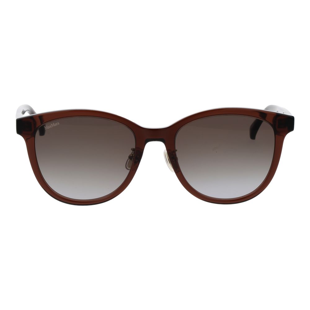 Brown Acetate Butterfly Sunglasses