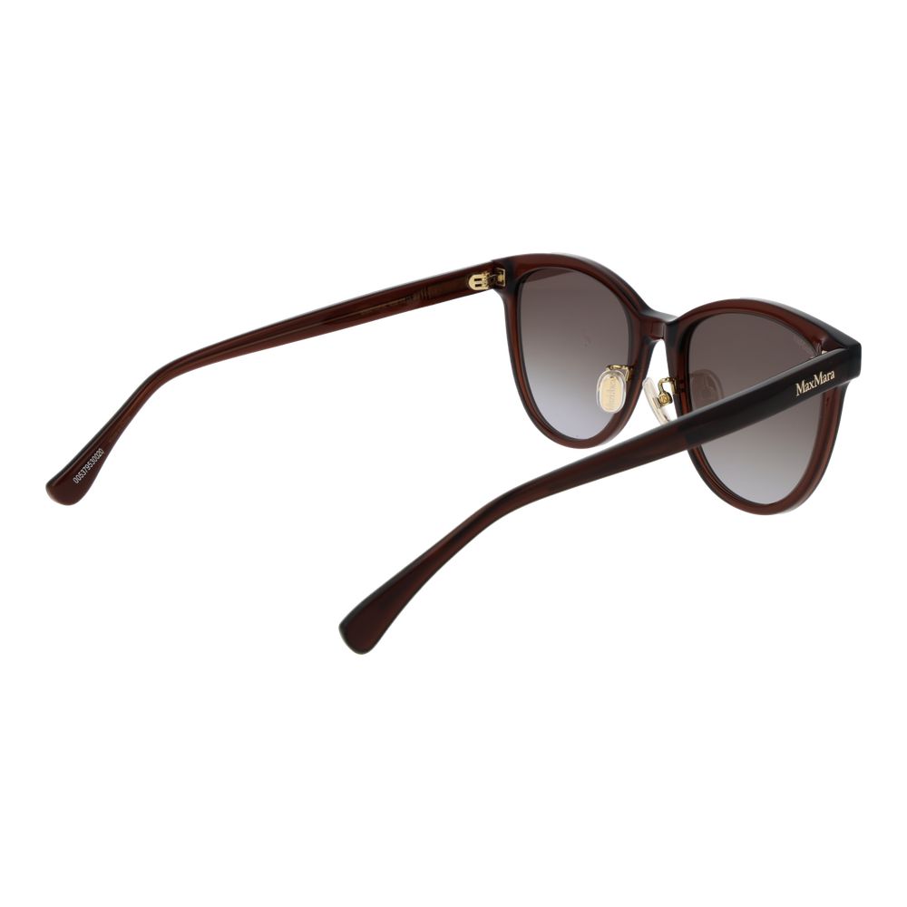 Brown Acetate Butterfly Sunglasses