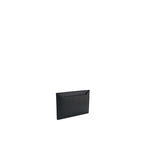 Enamelled Triangle Logo Calfskin Cardholder
