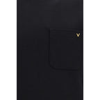 Black Cotton Jersey Crewneck Sweatshirt