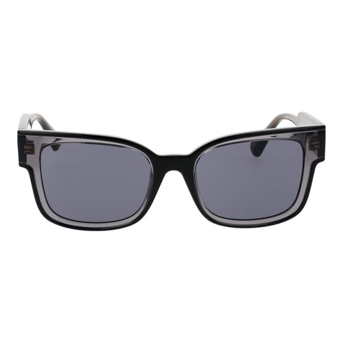 Black Plastic Square Sunglasses