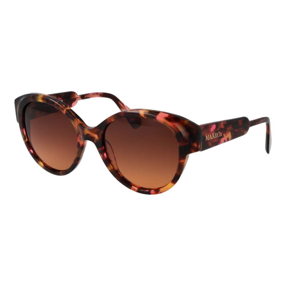 Multicolor Plastic Round Sunglasses