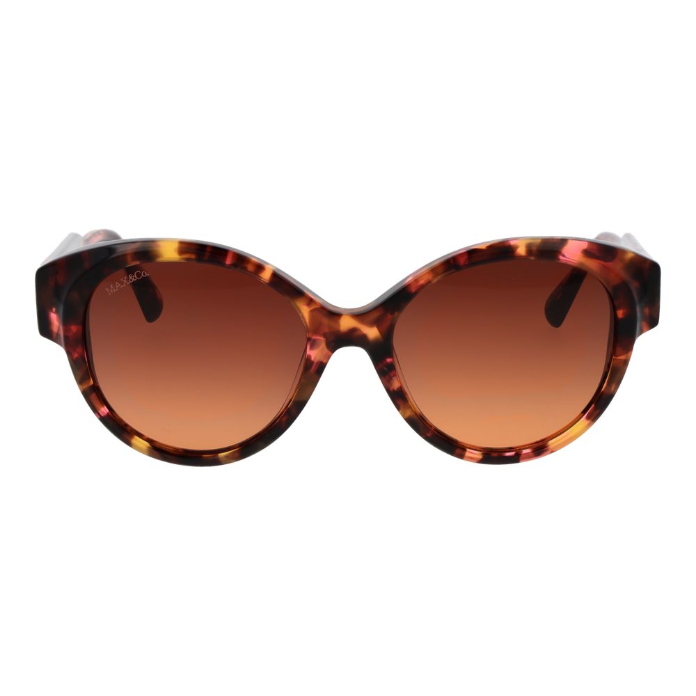 Multicolor Plastic Round Sunglasses