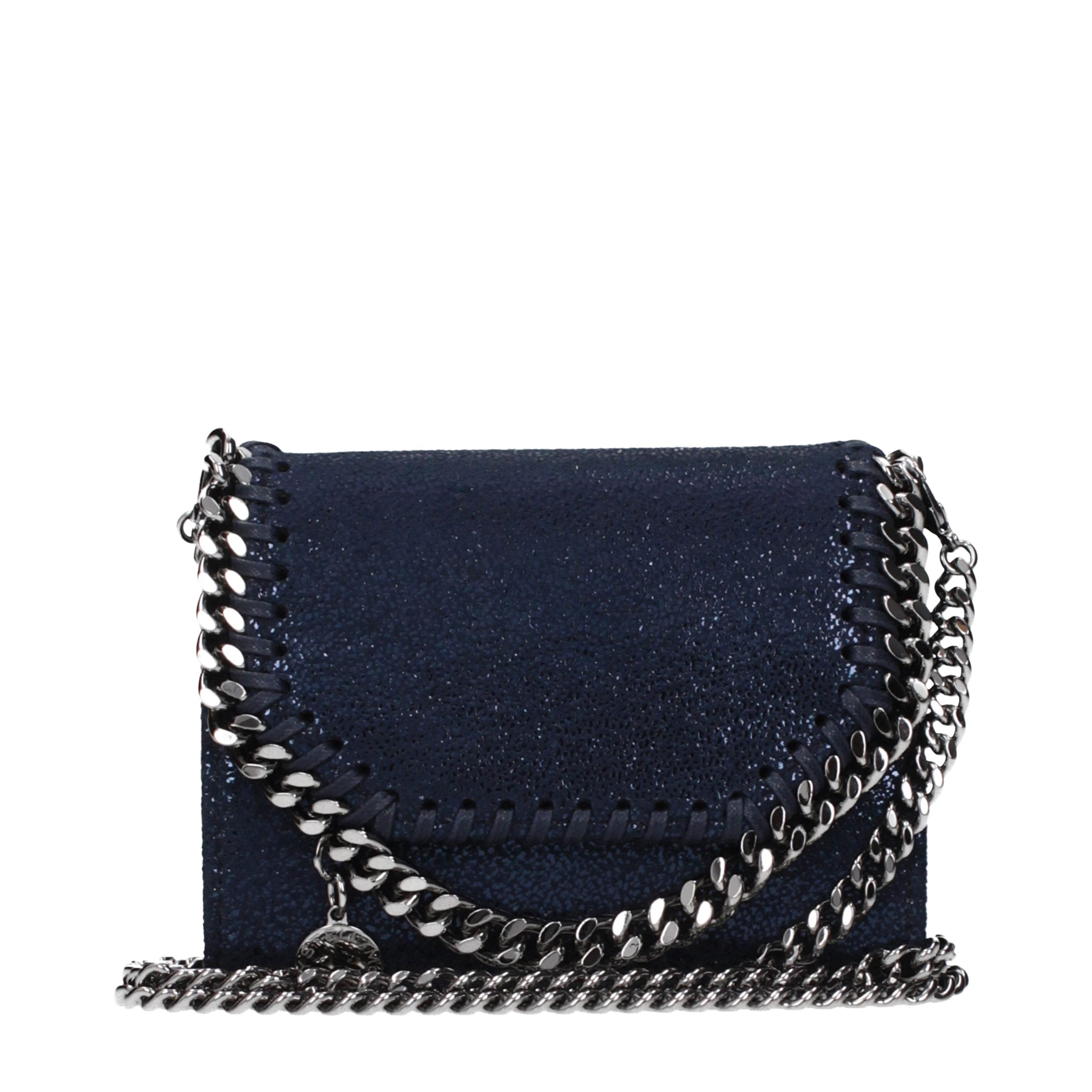 Blue Eco Suede Coin Purse